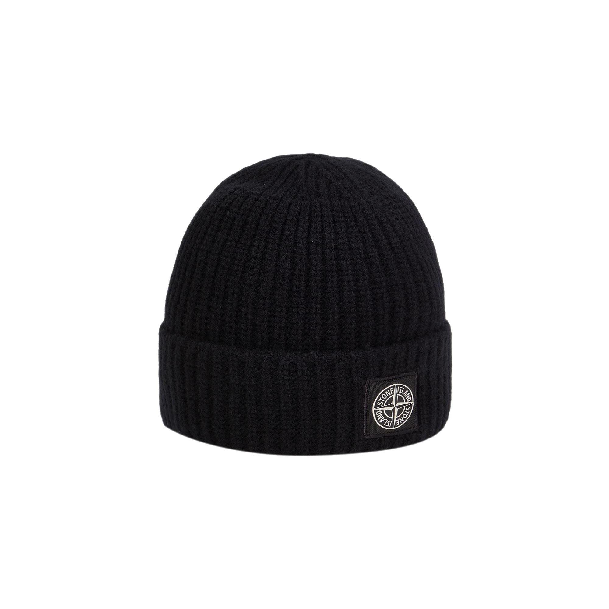 Stone island beanie black on sale